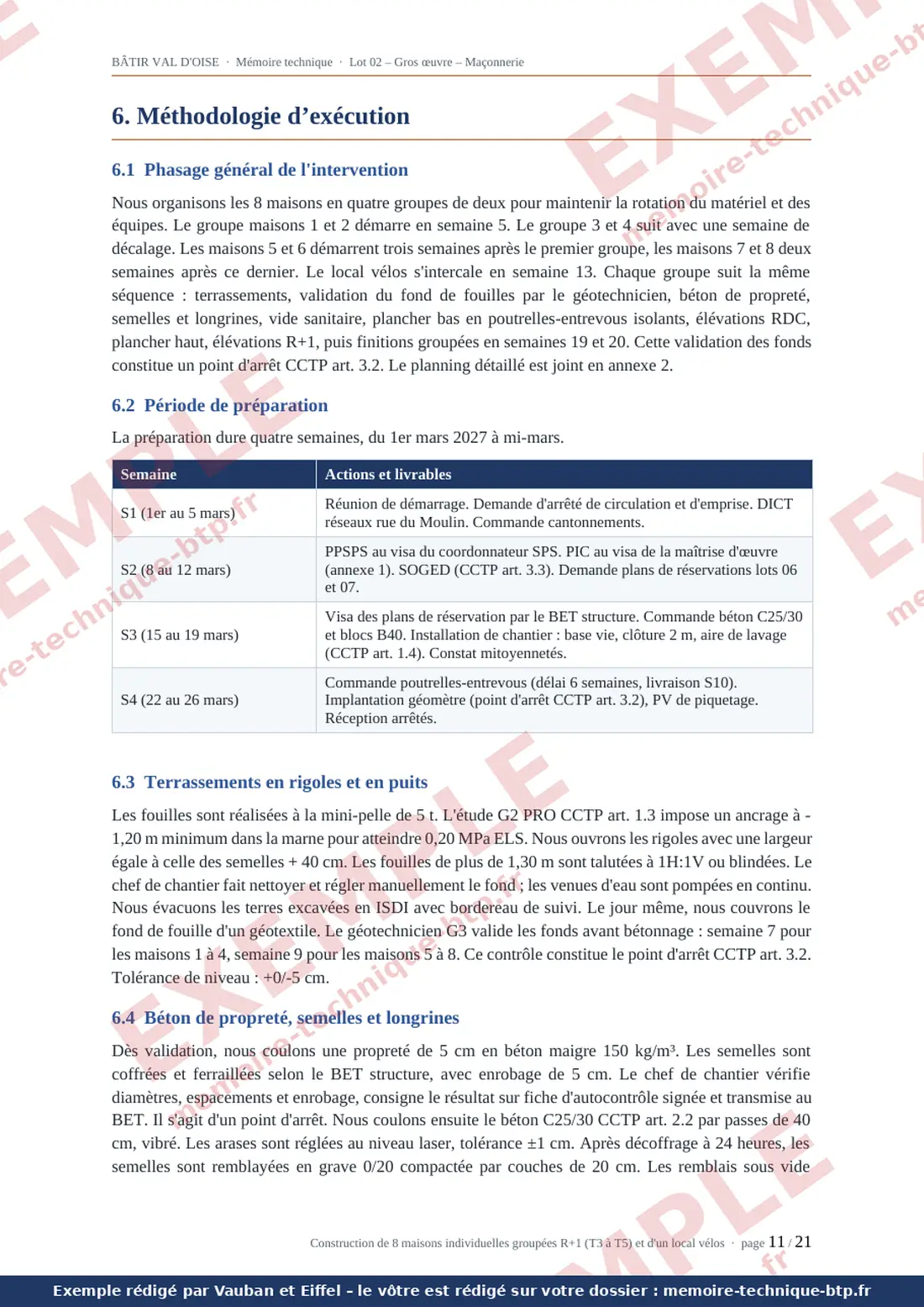 Exemple de mémoire technique, page 11
