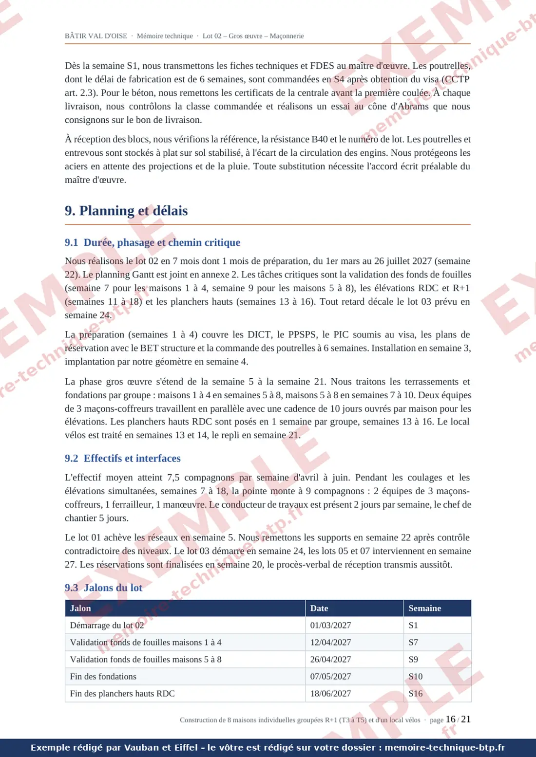 Exemple de mémoire technique, page 16